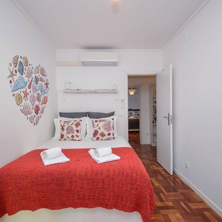 Central Family Apartment - 60 M From The Beach كاسكايس المظهر الخارجي الصورة